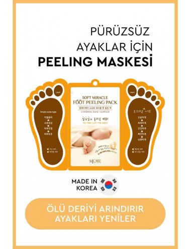 Miracle Foot Peeling Pack Ayak Maskesi